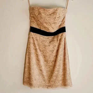 H&M  STRAPLESS COCKTAIL DRESS